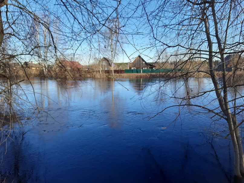 Продолжаем контролировать уровень воды на водоемах Бабаевского округа.