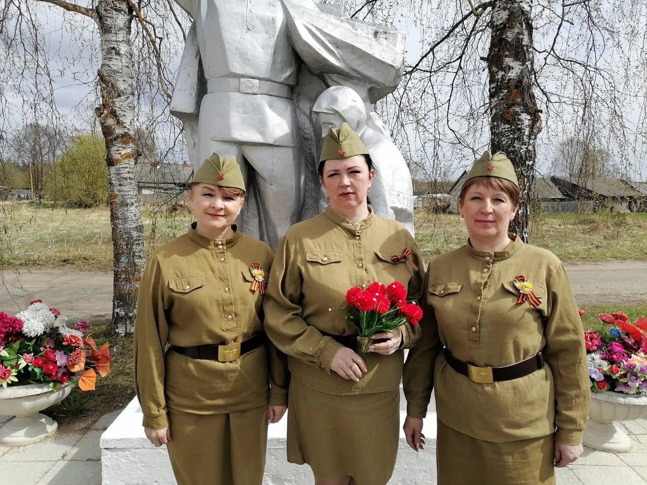 Во всех уголках Бабаевской земли прошли памятные мероприятия, концерты, поздравления ветеранов..