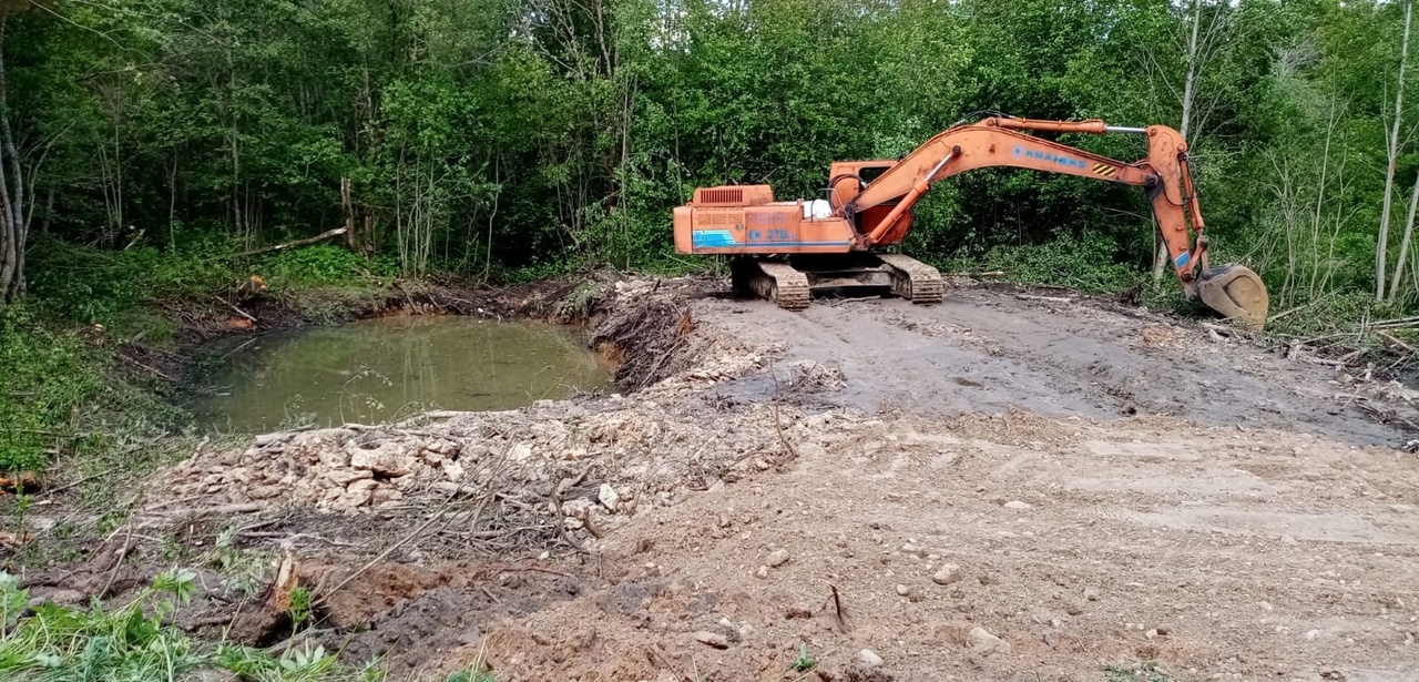 Новый пожарный водоем появится в деревне Тимошино.