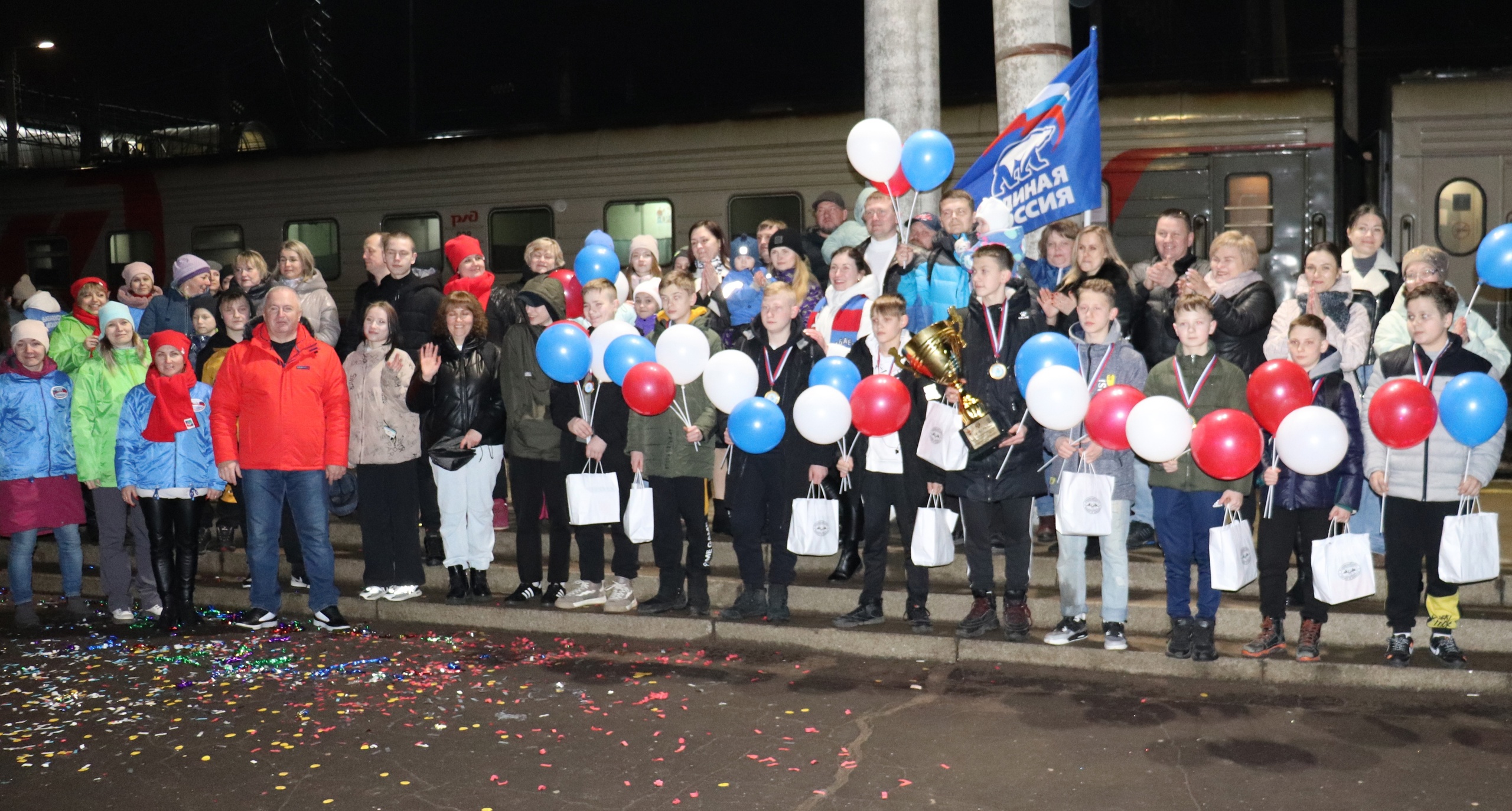 Бабаево встречает своих Чемпионов!.