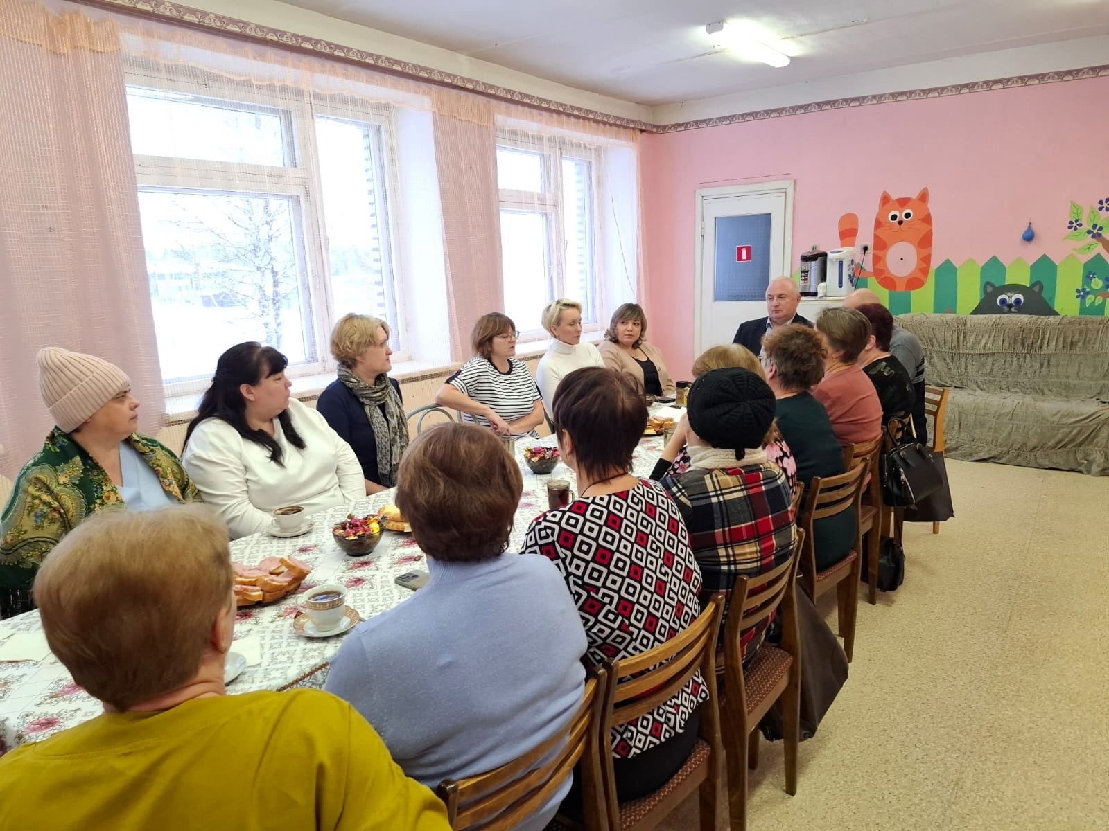 д. Санинская стала точкой притяжения сельских старост.